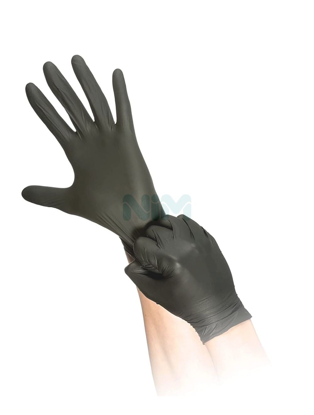 GUANTI IN NITRILE CHEF NERI SENZA POLVERE - Prodotti Pulizia Eco - Foto 4