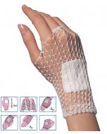 Rete tubolare elastica misura 2 da 25 metri, ideale per fissare medicazioni. Realizzata in materiali traspiranti, leggeri e privi di lattice.