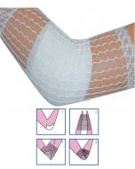 Rete tubolare elastica misura 3 da 25 metri, ideale per fissare medicazioni. Realizzata in materiali traspiranti, leggeri e privi di lattice.