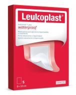 Medicazione trasparente impermeabile Leukoplast Leukomed T Plus 5x7,2 cm per ferite chirurgiche e tagli. Protezione efficace e facile applicazione.