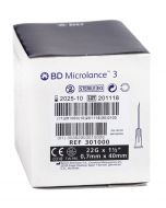 Aghi ipodermici facile penetrazione BD Microlance 22G 0,7x40mm 