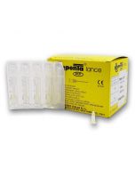 Aghi ipodermici 30g x 1/2 0.30 x 12mm colore giallo, confx100