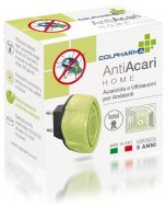 Dispositivo antiacaro a ultrasuoni COLPHARMA®: riduce la presenza di acari della polvere in modo naturale e sicuro, senza sostanze chimiche.