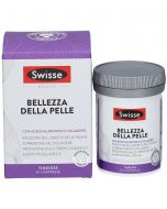 Swisse Acido Ialuronico e Collagene - Integratore per una pelle tonica, elastica e luminosa. Riduce le rughe, migliora l'elasticità e supporta la pigmentazione uniforme.