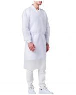 Acquista il camice monouso in TNT su nim-net.it. Realizzato in tessuto idrorepellente, doppio strato non sterile.