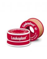cerotto in tela leukoplast rotolo 10x5
