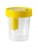 Contenitore urina con tappo e sistema di prelievo VAKU-TEK  - 120 ml