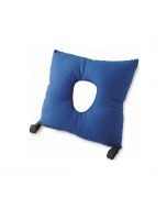 Cuscino in fibra cava siliconata con foro