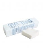 Compressa di garza non sterile in puro cotone 10x10 cm a 8 strati - 100 pezzi