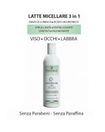 Latte micellare viso, occhi e labra alla bava di lumaca, flacone 250ml