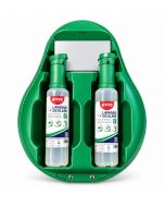 Lavaocchi a Parete con 2 Flaconi Sterili da 500 ml - DROP