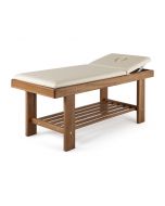 Lettino per estetica e massaggio in legno