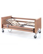 Letto degenza elettrico, struttura e doghe in legno