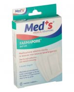 Medicazione autoadesiva con cerotto farmapore 5x7cm - 5 pezzi