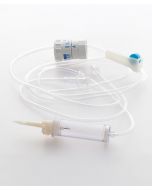 Deflussore con microregolatore sterile monouso