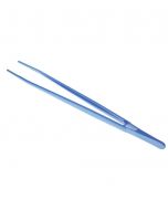 Pinza anatomica in plastica monouso 25 cm