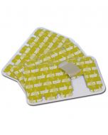 Elettrodo pregellato a francobollo con attacco a coccodrillo - 100 pezzi