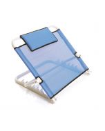 Reggicuscino con poggiatesta in acciaio verniciato