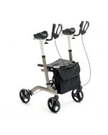 Rollator pieghevole con supporti brachiali
