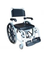 Sedia comoda per doccia wave, ruote da 24"