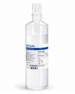 Soluzione fisiologica 500 ml Ecolav in flacone monouso di polietilene trasparente