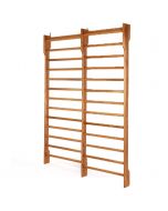 Spalliera svedese a due campate in legno massello