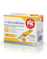 Striscie glicemia per glucometro pic glucomonitor