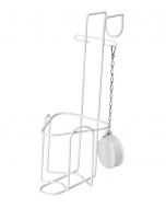 Supporto portapappagallo da letto in ferro plastificato