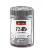 Integratore biotina e zinco Swisse - 40 pastiglie gommose