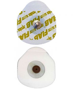 Elettrodi monouso per ECG Ag/AgCl con gel solido – 100 pezzi