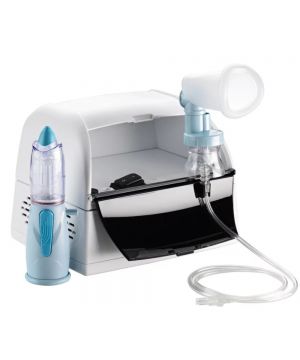 Aerosolterapia Nebula per alte e basse vie con Rinowash