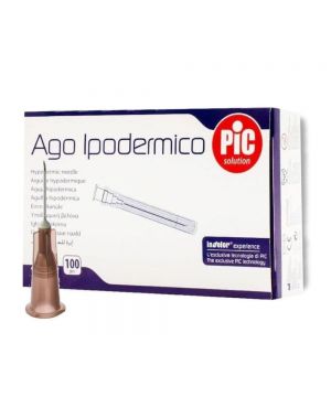 Aghi Ipodermici di Sicurezza Sterili Monouso 26G x 1/2 - PiC