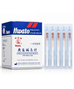 Aghi per Agopuntura Monouso Sterili 0,30x40 mm 100 pz - Hwato