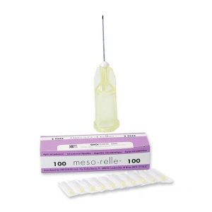 Aghi per mesoterapia luer, 27g x 25mm