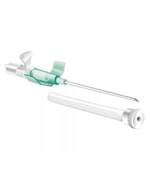 Ago cannula 1 via con alette G18