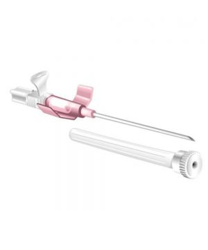 Ago cannula, 1 via con alette g20