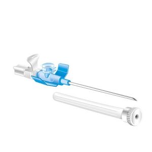 Ago cannula venopic 2 g22 x 25 mm fep con valvola di inziezione 50 pezzi