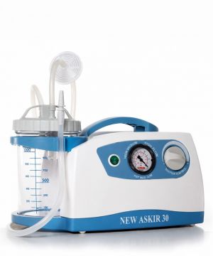 Aspiratore chirurgico new askir 30 - vaso da 1 lt + sacca monouso