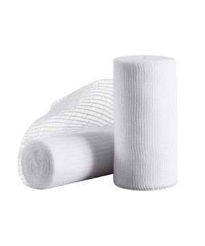 Benda di garza idrofila orlata 5cm x 5m - 10 pezzi