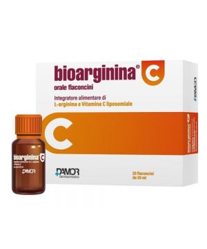 Integratore di L-arginina e vitamina C liposomiale - 20 flaconcini