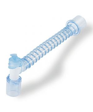 Catetere mount girevole 5 cm con tappo per broncoscopio raccordo 15m