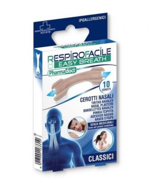 Cerotti nasali per la respirazione del naso - 10 pezzi