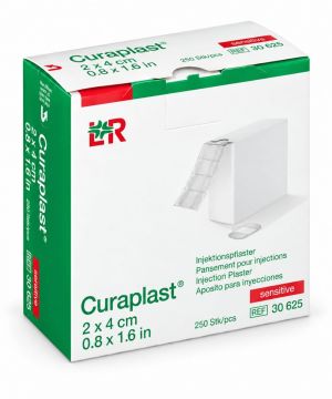 Cerotti per Iniezioni in Rotolo Curaplast Sensitive 250 Pezzi - Lohmann