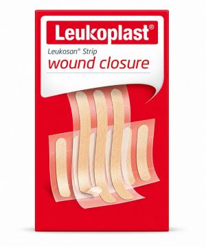 Cerotti per Sutura Atraumatica Leukosan Strip 0,6 x 7,5 cm - 6 Pezzi