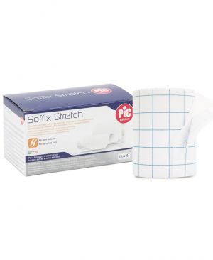 Cerotto a rotolo Pic Soffix Stretch 15 cm x 10 mt 