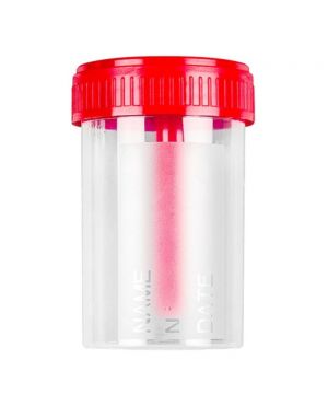 Contenitore feci con tappo a vite - 60 ml