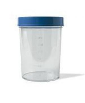 Contenitore urina graduato con tappo a vite - 150 ml 