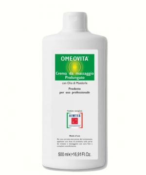 Crema massaggio prolungato omeovita - 500 ml