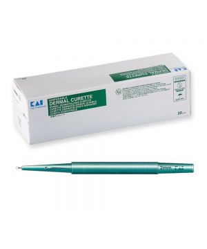 Curette dermatologica sterile monouso KAI Medical misura 2 mm