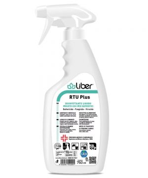 Disinfettante pronto uso per superfici dure HACCP RTU Plus 750ml - LIBER